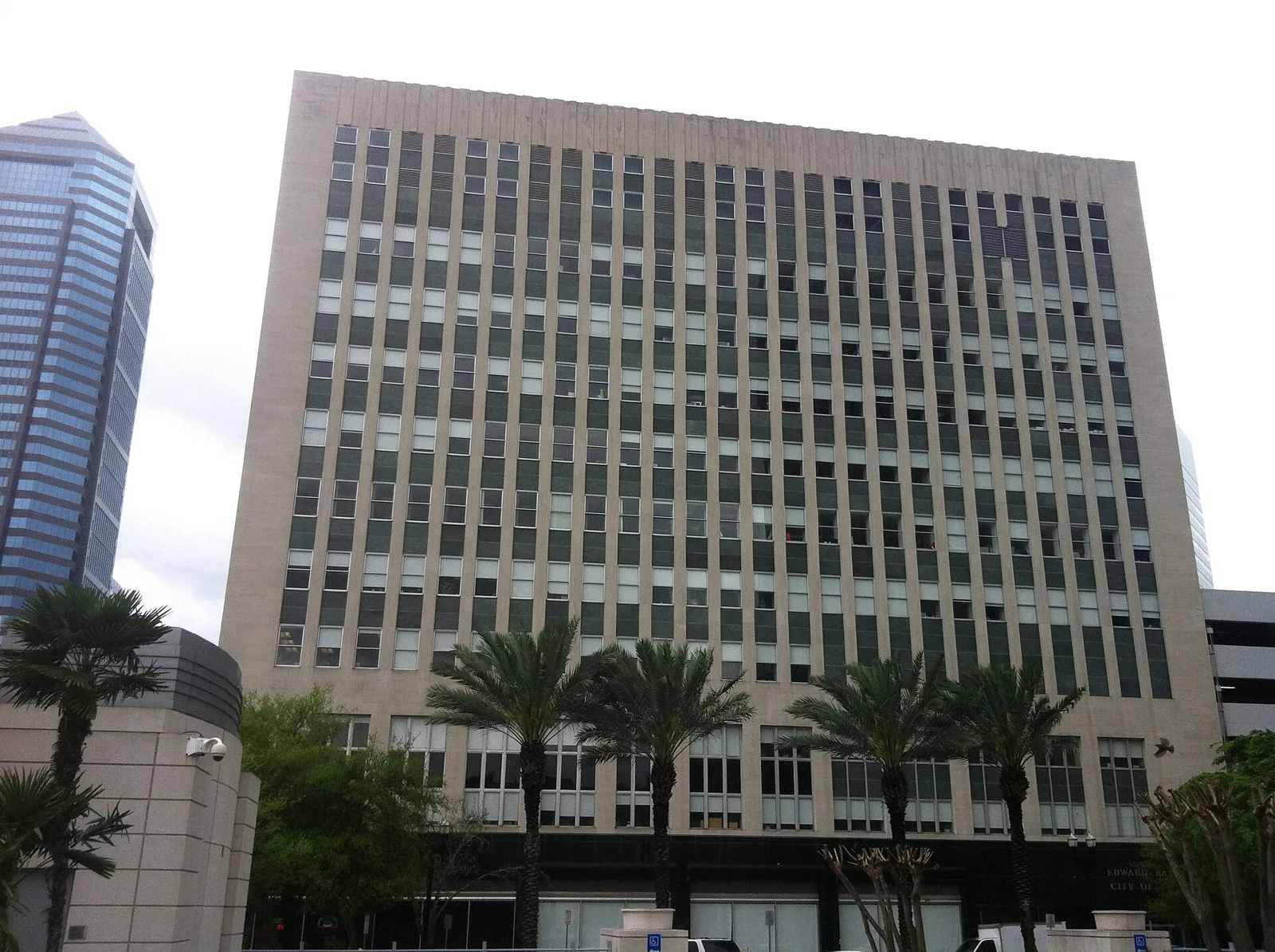 The Edward Ball Building at 214 N. Hogan St. in downtown Jacksonville, home of the city's permit and zoning offices.