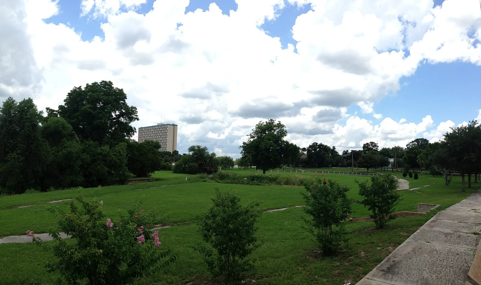 Klutho Park in Jacksonville's Springfield neighborhood, north of downtown.