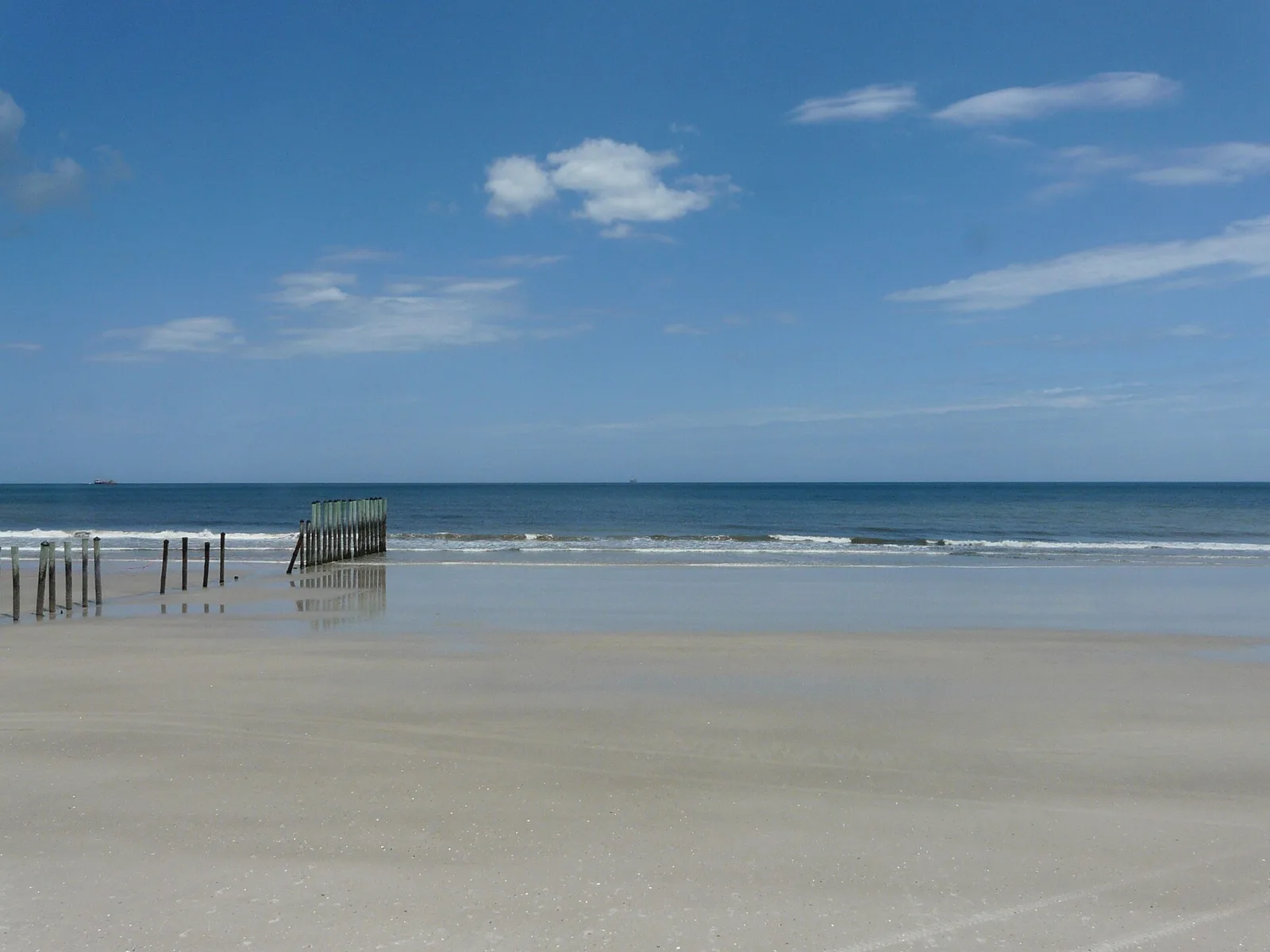 The Poles, the surf break at Kathryn Abbey Hanna Park on Jacksonville's Atlantic coast.
