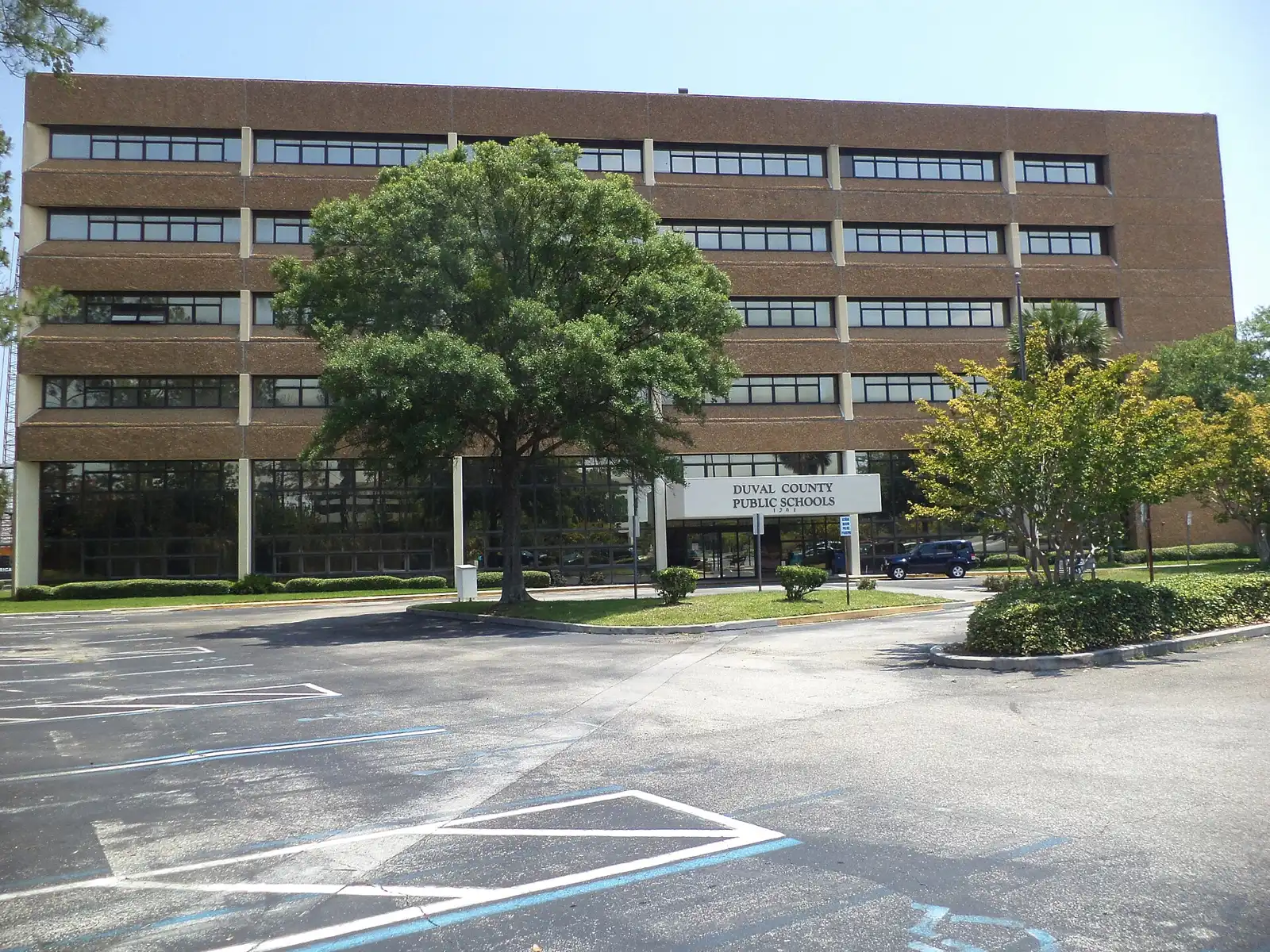 The Duval County Public Schools headquarters at 1701 Prudential Drive in Jacksonville