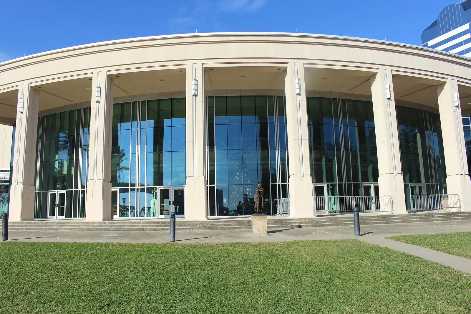 The Times-Union Center for the Performing Arts on Water Street, home of the Jacksonville Symphony's Jacoby Symphony Hall.